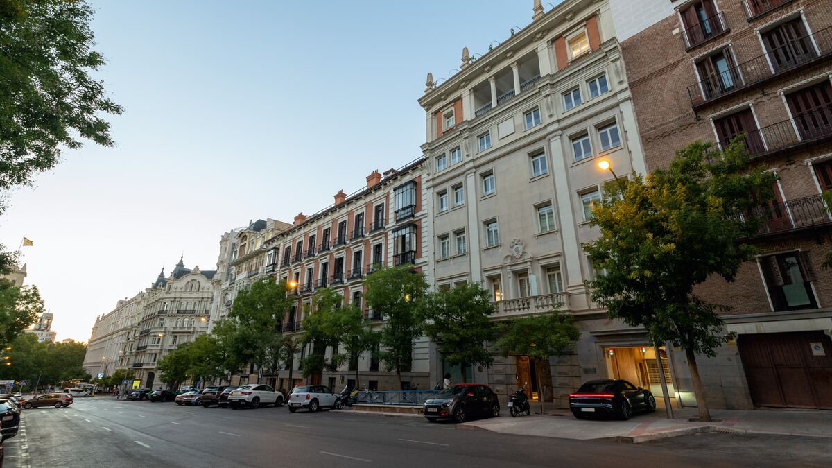 Exterior view of the Montalban 11 building in Madrid